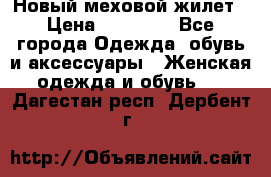 Новый меховой жилет › Цена ­ 14 000 - Все города Одежда, обувь и аксессуары » Женская одежда и обувь   . Дагестан респ.,Дербент г.